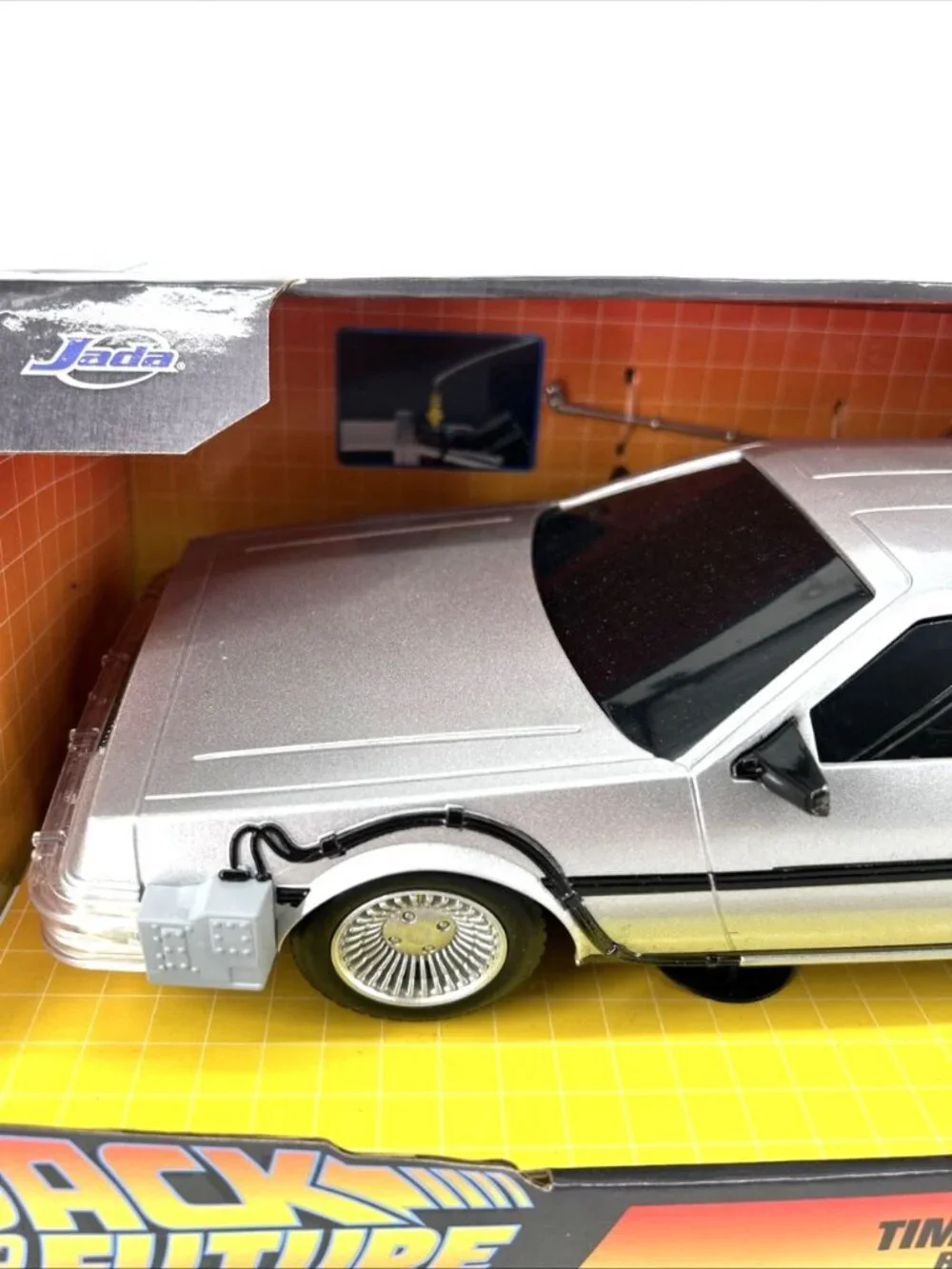 Jada Toys Back to the Future Time Machine Radio Control RC 1:16 Scale Car Age 6+